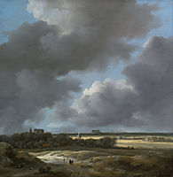 View of Alkmaar, 1670, ruisdael