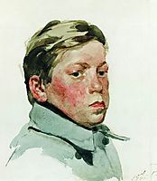 Head of Boy, 1901, ryabushkin