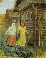 In the Village, ryabushkin