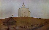 Novgorod Church, 1903, ryabushkin