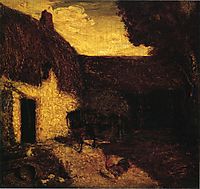 The Barnyard, 1874, ryder