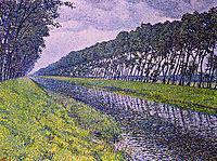 Canal in Flanders, 1894, rysselberghe