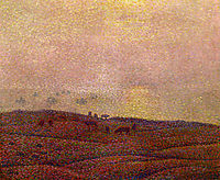 Cows in a Landscape, 1899, rysselberghe