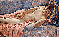 Etude of Female Nude, 1914, rysselberghe