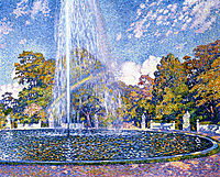 Fountain at San Souci, 1903, rysselberghe