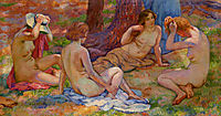 Four Bathers, rysselberghe