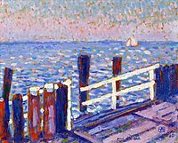The Jetty, 1906, rysselberghe