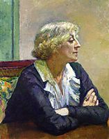 Maria Van Rysselberghe with Crossed Arms, 1913, rysselberghe