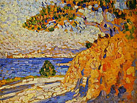 Midi Landscape, c.1910, rysselberghe