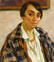 Portrait of Elizabeth van Rysselberghe, 1926, rysselberghe