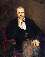 Portrait of Jean Cepeinick, 1881, rysselberghe