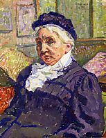 Portrait of Madame Monnon, 1908, rysselberghe