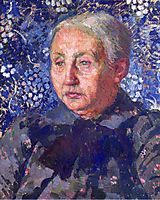 Portrait of Madame Monnon, the Artist s Mother in Law, 1900, rysselberghe