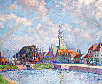 Rainbow over Veere, 1906, rysselberghe
