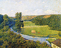 The Valley of the Sambre, 1890, rysselberghe