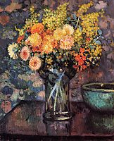 Vase of Flowers, c.1911, rysselberghe