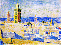 View of Meknes, rysselberghe
