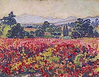 The vines in Saint Clair, 1912, rysselberghe