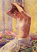 Woman at Her Toilette, 1905, rysselberghe