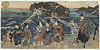Women on the Shore at Enoshima, sadatora