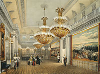 The Field Marshal-s Hall of the Winter Palace, 1852, sadovnikov