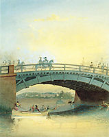 Kamennoostrovsky bridge, c.1830, sadovnikov