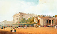 View of the Anichkov Palace, 1862, sadovnikov