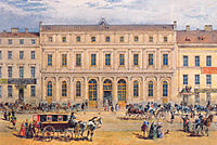 View of the Passazh department store in 1848, 1848, sadovnikov