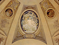 Architecture, Painting and Sculpture Protected by Athena from the Ravages of Time, 1921, sargent