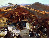 Bedouin Encampment, 1906, sargent