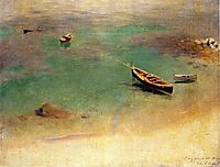 Boat in the Waters off Capri, c.1878, sargent