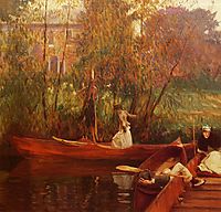 A boating party, c.1889, sargent