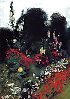 Corner of a Garden, 1879, sargent
