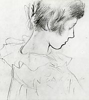 Dorothy Barnard, c.1885, sargent