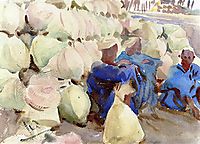 Egyptian Water Jars, 1885, sargent