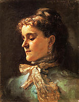 Emily Sargent, 1877, sargent