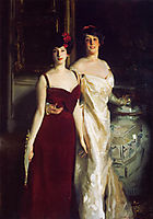 Ena and Betty, Daughters of Asher and Mrs. Wertheimer, 1901, sargent
