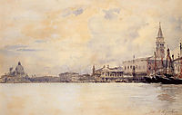 The Entrance to the Grand Canal, Venice, sargent