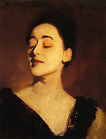 Flora Priestley (also known as Lamplight Study), c.1889, sargent