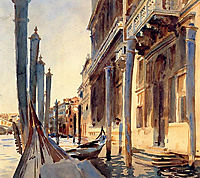 Grand Canal, Venice, 1907, sargent