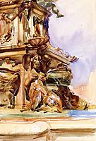 The Great Fountain of Bologna, c.1906, sargent