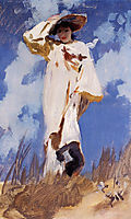 A Gust of Wind, 1886-1887, sargent
