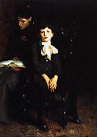 Homer Saint Gaudens and His Mother, 1890, sargent