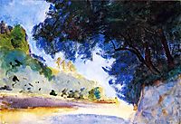 Landscape, Olive Trees, Corfu, 1909, sargent