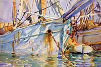 In a Levantine Port, 1905-1906, sargent