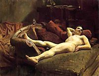 Male Model Resting, c.1895, sargent