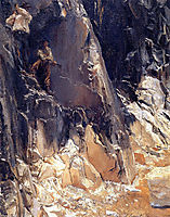 Marble Quarries at Carrara, 1911-1913, sargent