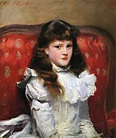 Miss Cara Burch, 1888, sargent