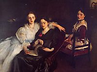 The Misses Vickers, 1884, sargent