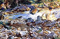 Mountain Stream, 1904-1907, sargent